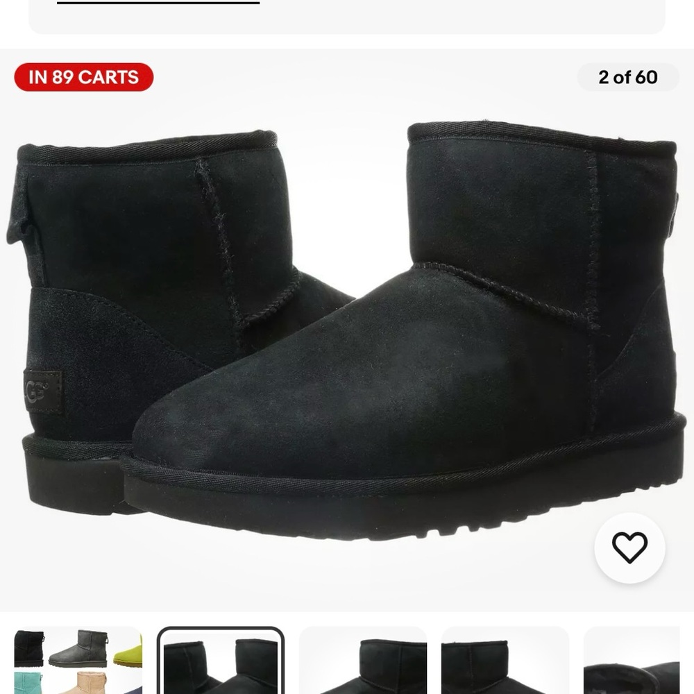 UGG Women's Classic Mini II Boots size 9